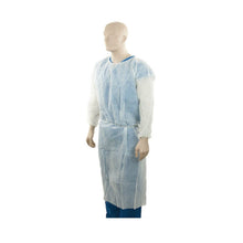 Polypropylene Isolation Gowns - Select Blue or Yellow