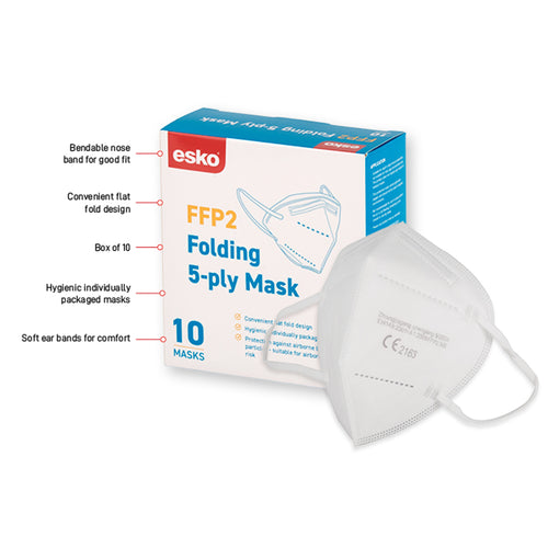 Safety Mask 5ply 10 Pack