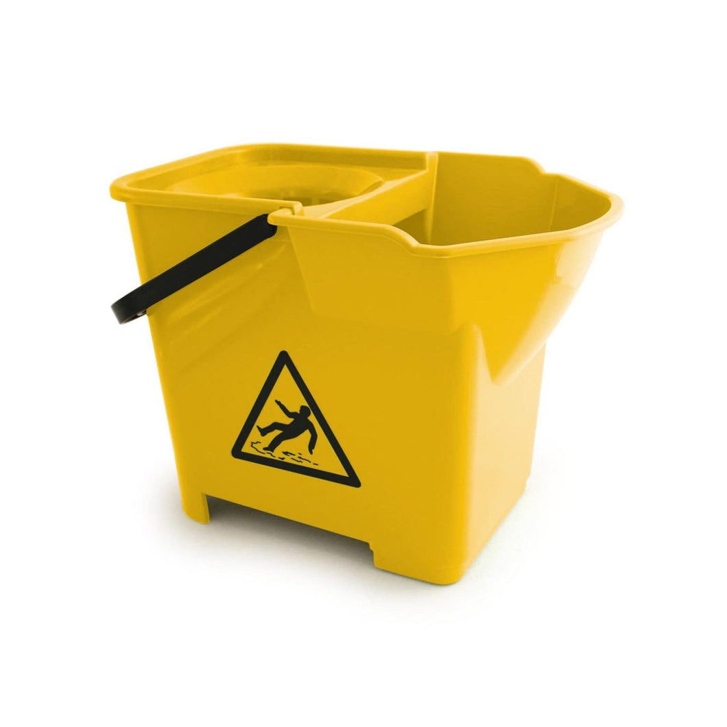 Mop Bucket 16 Litre Yellow