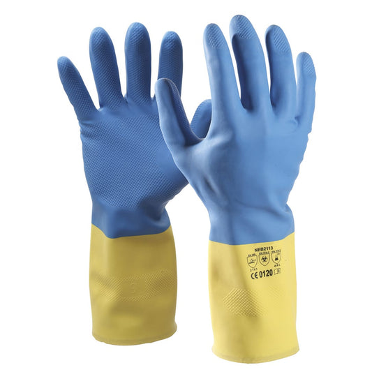 Chemical Resistant Neoprene Gloves NEOYBL Choose A Size