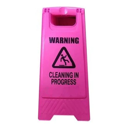 Safety Sign Pink - Cleaning In Progress