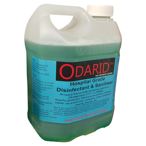 DISINFECTANT & SANITISER HOSPITAL GRADE 2 LITRE CONCENTRATE (60:1) ODARID