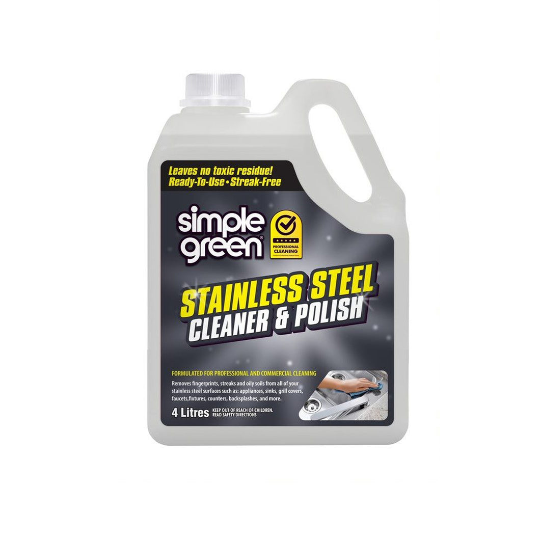 SIMPLE GREEN® Stainless Steel Cleaner And Polish 4Litres --quality stuff--
