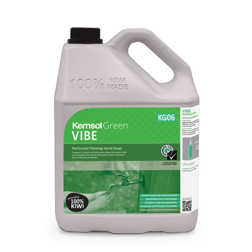 VIBE Liquid Flow Soap Kemsol GREEN - Select Your Size