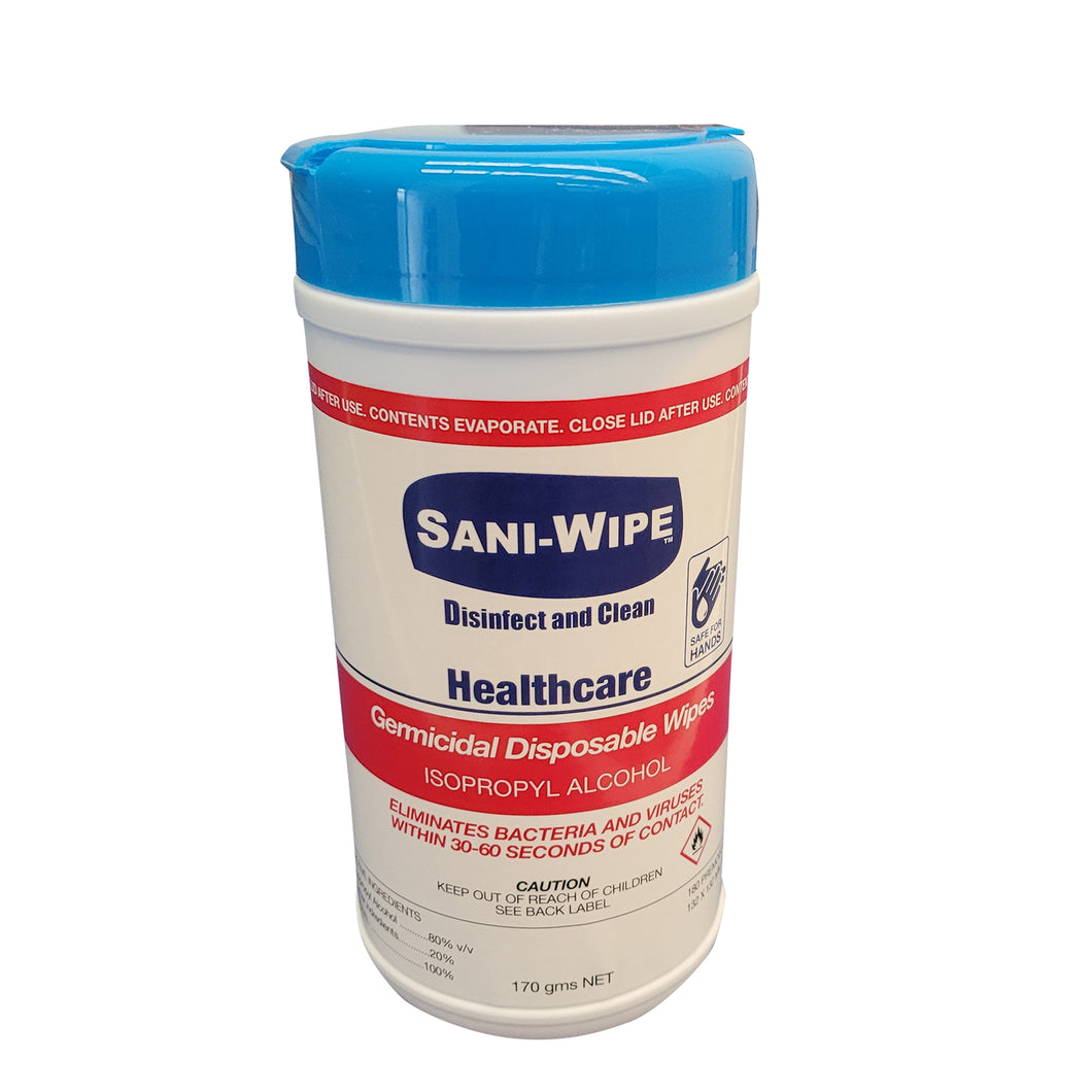 Wet Wipes Germicidal Disposable Isopropyl Alcohol 180wipes